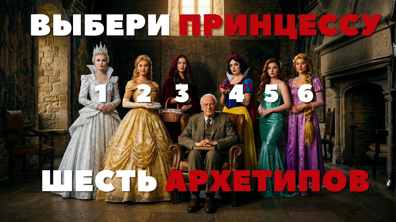 СНЕЖНАЯ КОРОЛЕВА или ЗОЛУШКА? 6 женских АРХЕТИПОВ, которые управляют ВАМИ — Тест Юнга