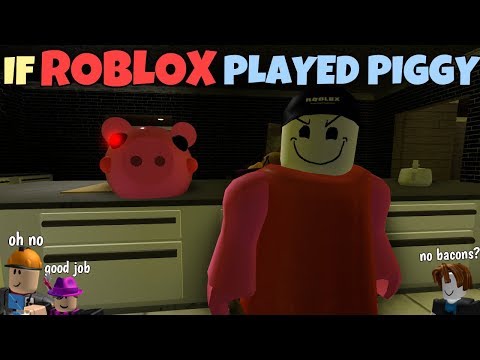 If Roblox Played Piggy Youtube - nibi reg face roblox