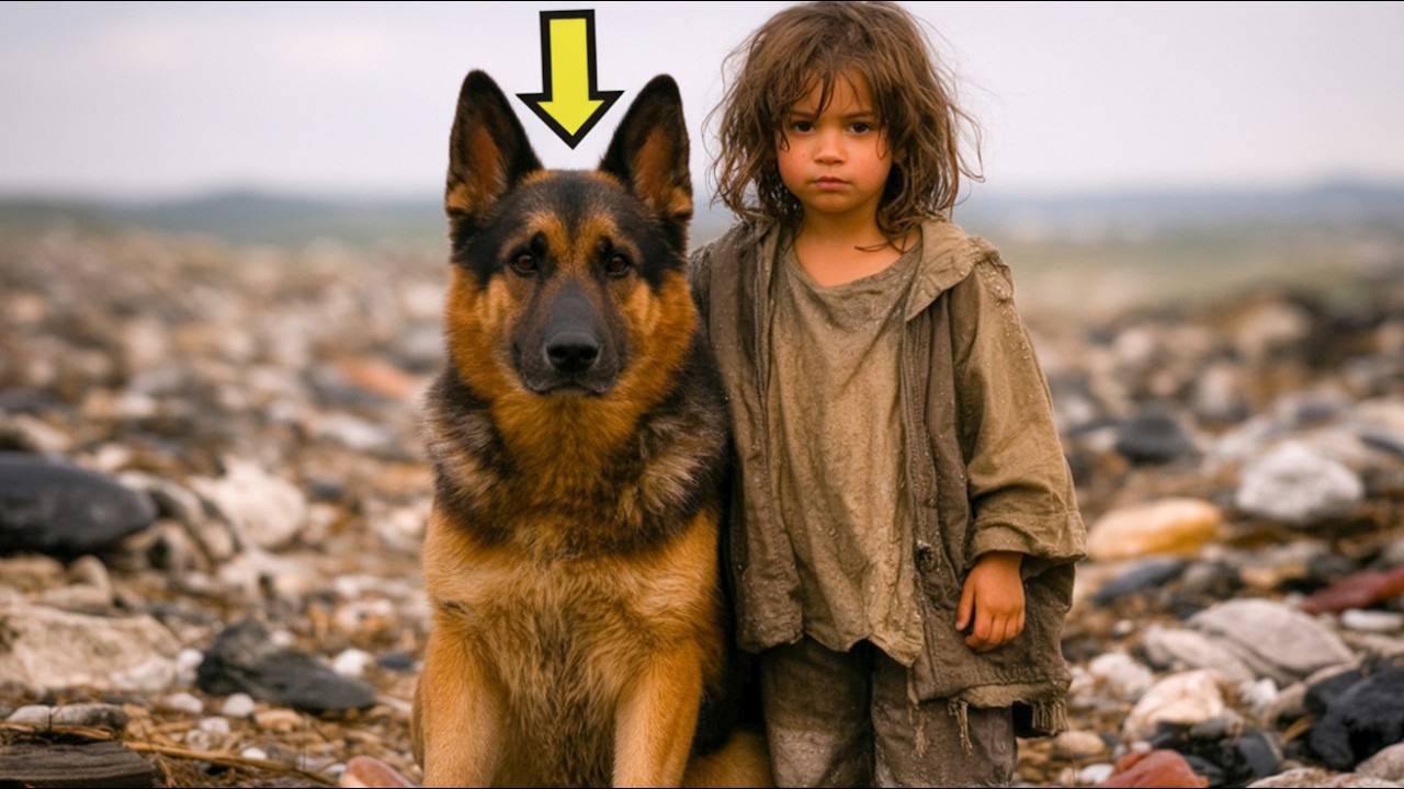 НЕМСКА ОВЧАРКА ОТКРИВА СИРАЧЕ НА СМЕТИЩЕТО… И ПОВЕЧЕ НИКОГА НЕ Я ОСТАВЯ САМА