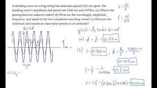 Waves: Interference. Level 2, Example 1