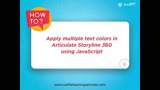 Customize Text Colors in Storyline 360 with JavaScript | Tutorial for eLearning Designers