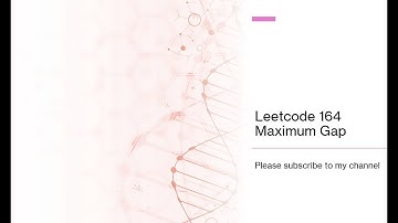 Leetcode 164  Maximum Gap