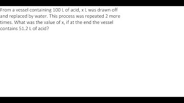 Mixtures & Alligation 013: Arithmetic | Solved by Kushal Bohra