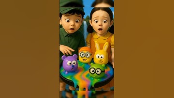 Squid Game Doll ASMR Slime Minions🌈#squidgame #squidgame2 #ai #asmr