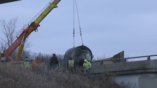 Propane truck rolls over bursts into flames on Rockford I - 20 exit ramp