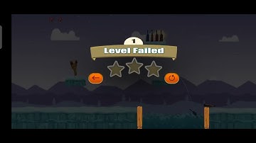 Knock Down Bottles Gameplay #WalkthroughKnockDownBottles - Knock Down Bottles Snow World Level 1