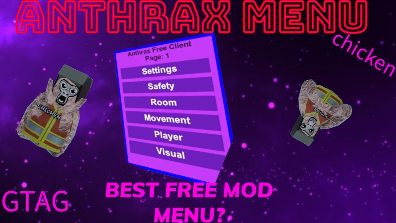 Control Free Mod Menu BEST FREE MOD MENU? (ANTHRAX MENU) - YouTube