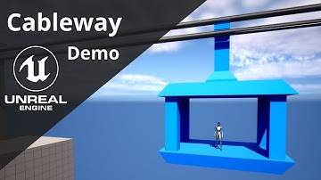Unreal Engine 5 Demo - Cableway