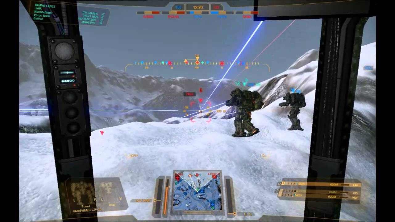 Mechwarrior Online #12-4: Crunching elite skills with the CTF-3D