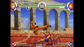 The King of Fighters XI (Arcade) Ryo vs Gai Tendou
