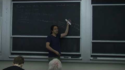 Song He: Scattering equations, part 1