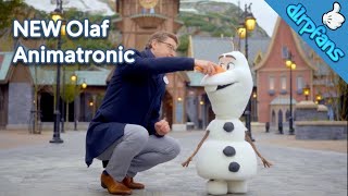 New Interactive Olaf Revealed At Disneyland Paris