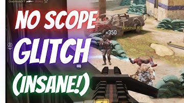 How to do sniper no scope glitch (INSANE) | Call of Duty Mobile