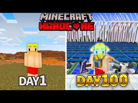【マイクラ】工業MODで100日間ハードコア生活が超効率でヤバかった【Minecraft 100days】