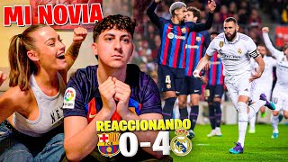 HINCHA del BARÇA REACCIONA al BARÇA 0  4 MADRID *eliminados y humillados*