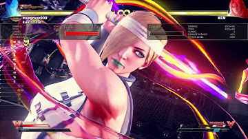SFV Falke (musgrave000) Training Mode -  V-Trigger 2 combo into critical art