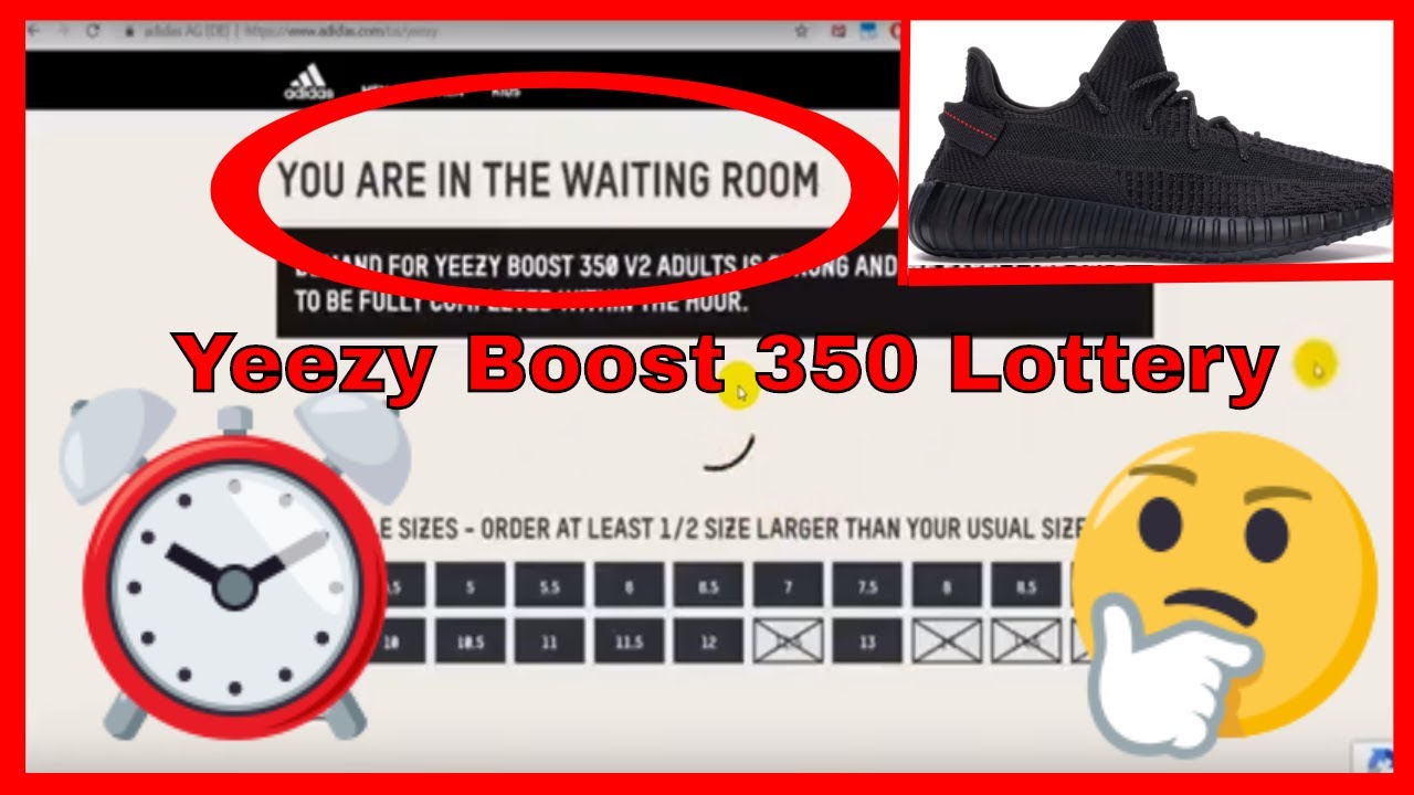 adidas yeezy lottery