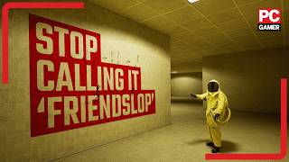 What are 'friendslop' games?