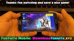 fortnite android download fornite mobile download apk beta duration 4 54 - fortnite android download beta version