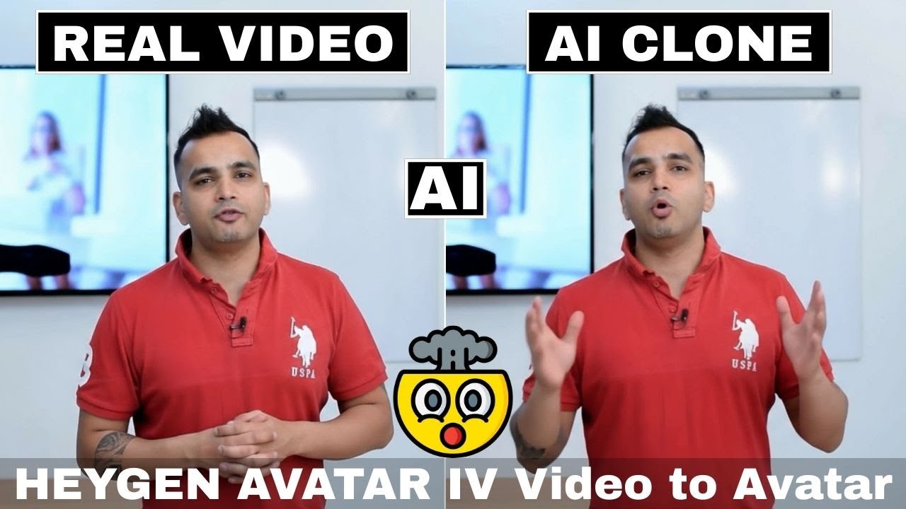 NEW HeyGen Avatar IV Video to Avatar = INSANELY REALISTIC AI Clone