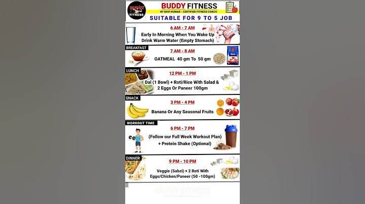 Full Day Diet Plan For Muscles Gain @BuddyFitness