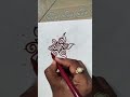 5×3 dot rangoli designs #simple #rangolidesigns
