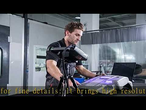 [ EinScan Pro HD ] Shining3D Handheld 3D Scanner with [ Industrial Pack ] + [ Color Pack HD ], 0.04