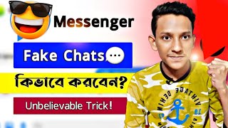 Facebook Messenger Secret Trick - Tiktok Viral Trick | Messenger Fake Chat In Bangla | Secret Chats screenshot 5