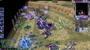 CnC 3 Tiberium Essence Beta 1.6 Scrin,Gdi,Nod 2vs2 Super CompStomp HD #28