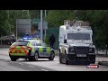 Belfast, case incendiate e ronde anti-migranti dopo l'accoltellamento in centro