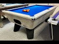 Grey Wolf 7ft Slate Bed UK Pool Table - Fitted with Royal Blue Cloth