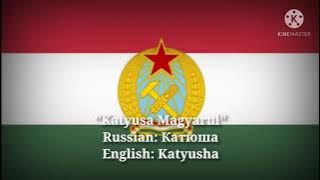 Katyusa - Катюша, Katyusha (Hungarian Lyrics, Version & English Translation)