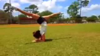 Alyssa`s audition for seven gymnastics girls