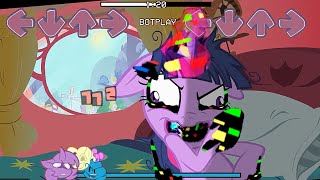 pibby Dusk Till Dawn fnf be like in my little pony