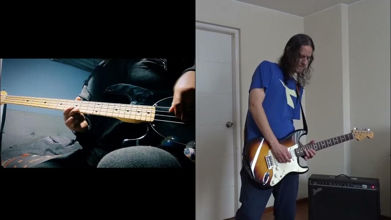 Red Hot Chili Peppers Black Summer (guitar and bass cover) collab