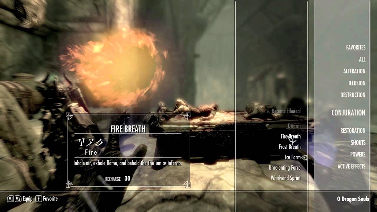 skyrim fire breath mod skyrim fire breath mod
