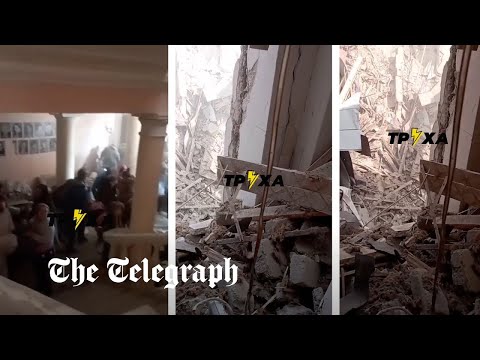 Ukraine: Inside the Mariupol theatre where 300 died in Russian bombing