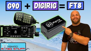 Digirig, Xiegu G90, FT8 Fast & Easy