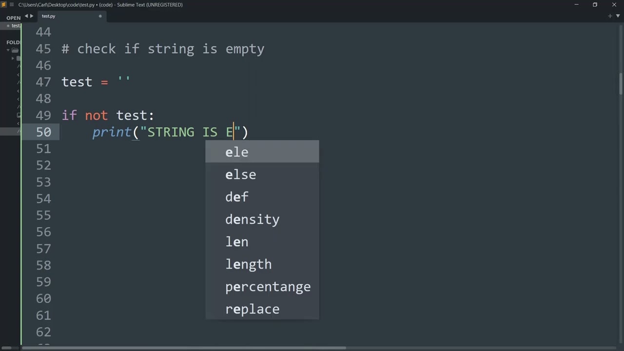 Check for a null string in Python ? - YouTube Check For A Null String In Python ? - Youtube