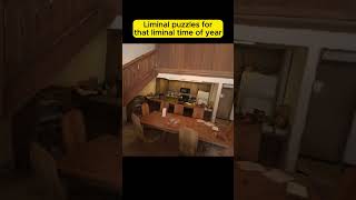 Its that liminal time of year… heres some liminal puzzles to fill the gap 🧩 #vr  #liminalspace