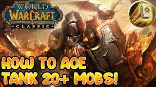 Classic WoW: Prot Paladin AOE-Farming/Grinding/Leveling
