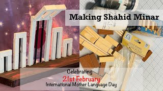 Making Shahid Minar with Dollar Tree Supplies / DIY Home Decor / DIY Short Video / Dollar Tree Decor