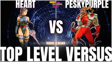Marvel Vs Capcom 2 - Heart Vs Peskypurple - Part 2 Fightcade 🔥🔥