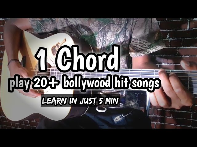 1 chord songs on guitar | bollywood superhit songs |sandeep mehra class=