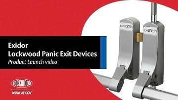 Lockwood Exidor Series Panic Exit Devices