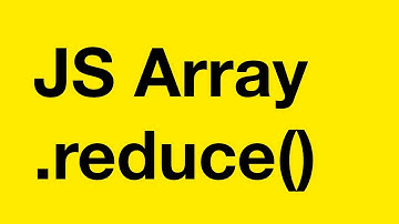PASV. 19. JavaScript. Метод массива reduce