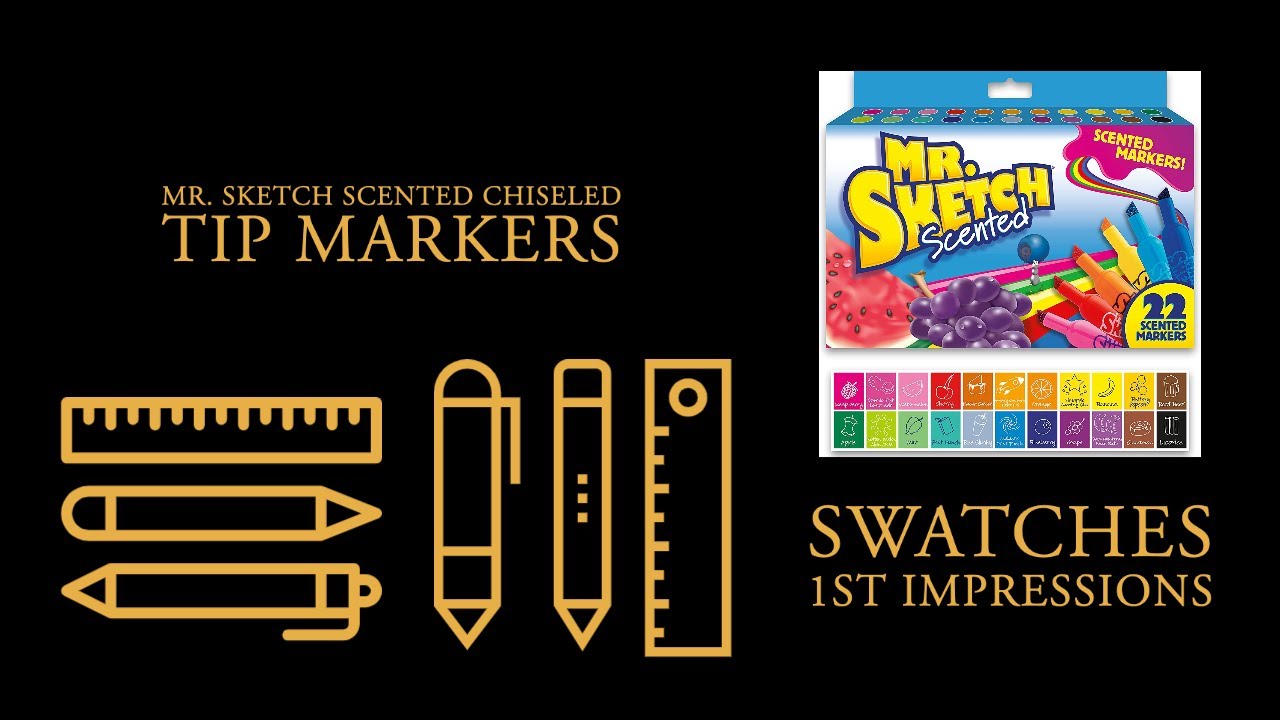 Mr. Sketch Scented Markers YouTube