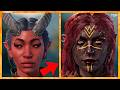 How to create a Tiefling - Baldur's Gate 3 - (Soundless BG3 Character Creation Creator Tutorial)