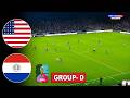 USA vs PARAGUAY GROUP - D | FIFA World Cup 2026 | Full football match all goals | eFootball gameplay
