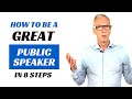 How To Be A Great Public Speaker - TIPS